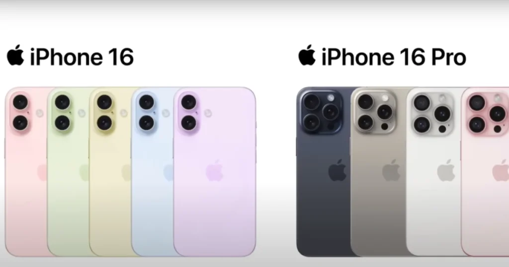 Iphone 16 both versions 16 and  16 pro