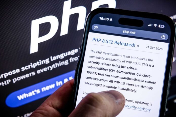 Alerta Global por falla critica en php